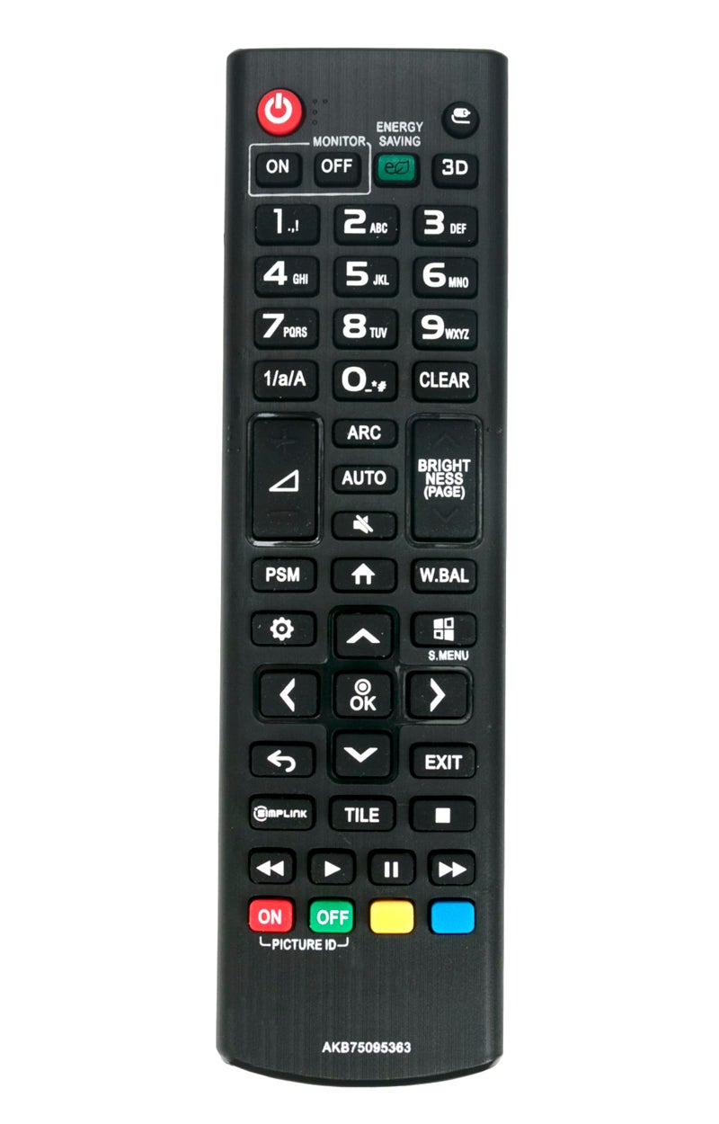 Vinabty AKB75095363 Replaced Remote fit for LG TV 32TA3E 43TA3E 49TA3E 55TA3E 32SM5D 43SM5D 32SM5KD 43SM5KD 49SM5D 55SM5D 55SM5KC 65SM5KC 49SM5C 42SH7DB 55SH7DB 49SH7DB 32SM5B 32SM5KB 43SM5B 43SM5KB - Image 1